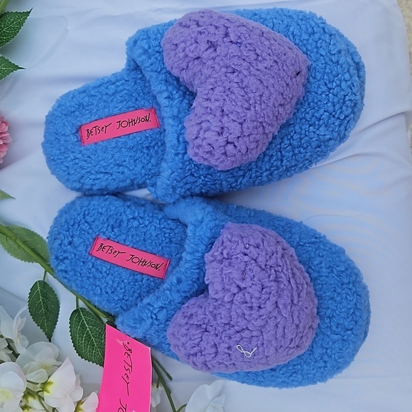 Betsey Johnson Shoes - NWT BLUE BETSEY JOHNSON SLIPPERS
